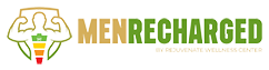 Logo MenRecharged.com | By Rejuvenate Wellness Center